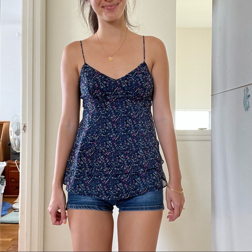 American Eagle tiered tank top